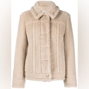 Max Mara
Teddino faux-fur coat